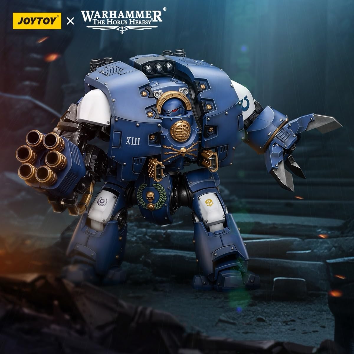 Leviathan Siege Dreadnought /ウォーハンマー JOYTOY Warhammer 40,000 1/18 Action Figure Ultramarines Leviathan